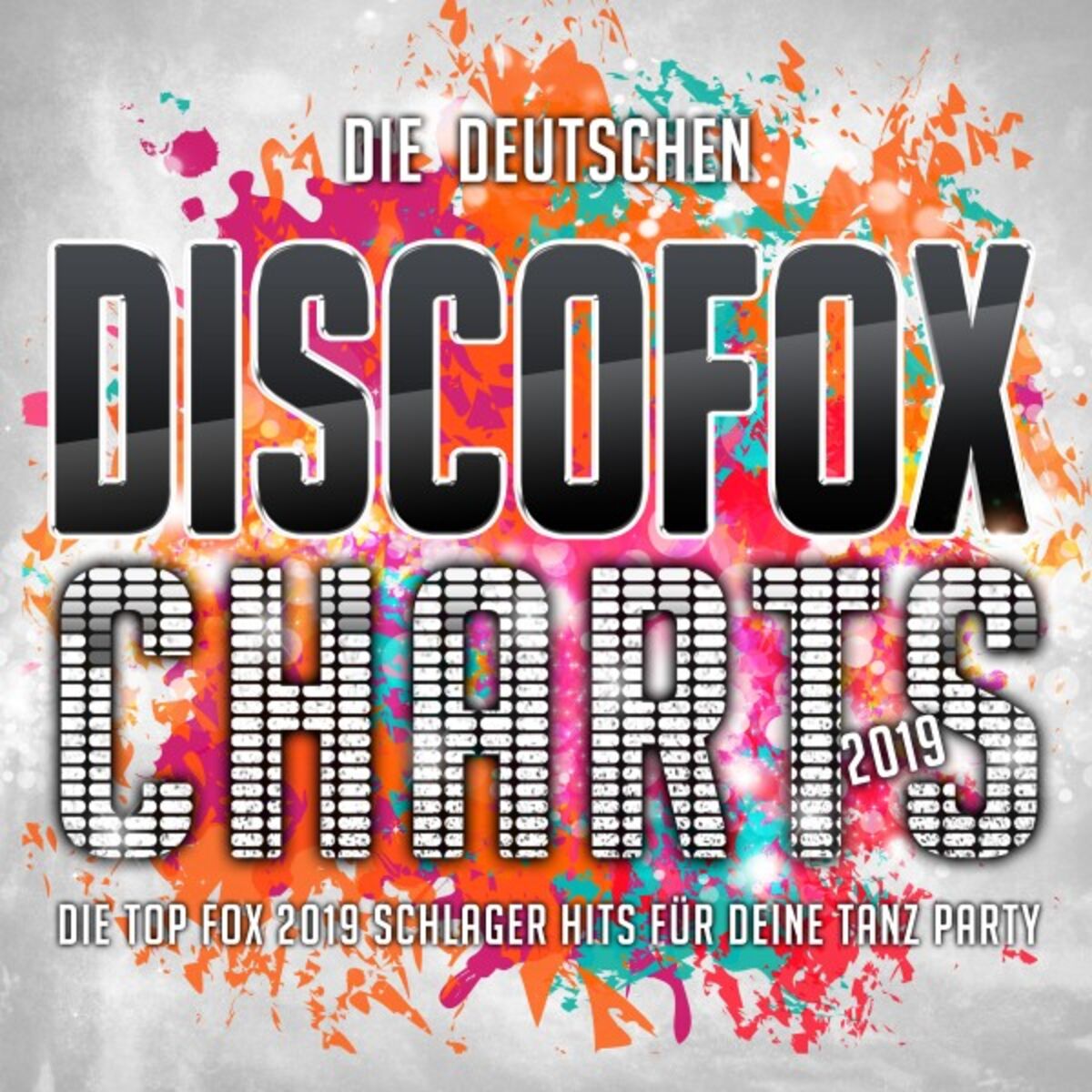 Album cover of Die deutschen Discofox Charts - Die Top Fox 2019 Schlager Hits für deine Tanz Party