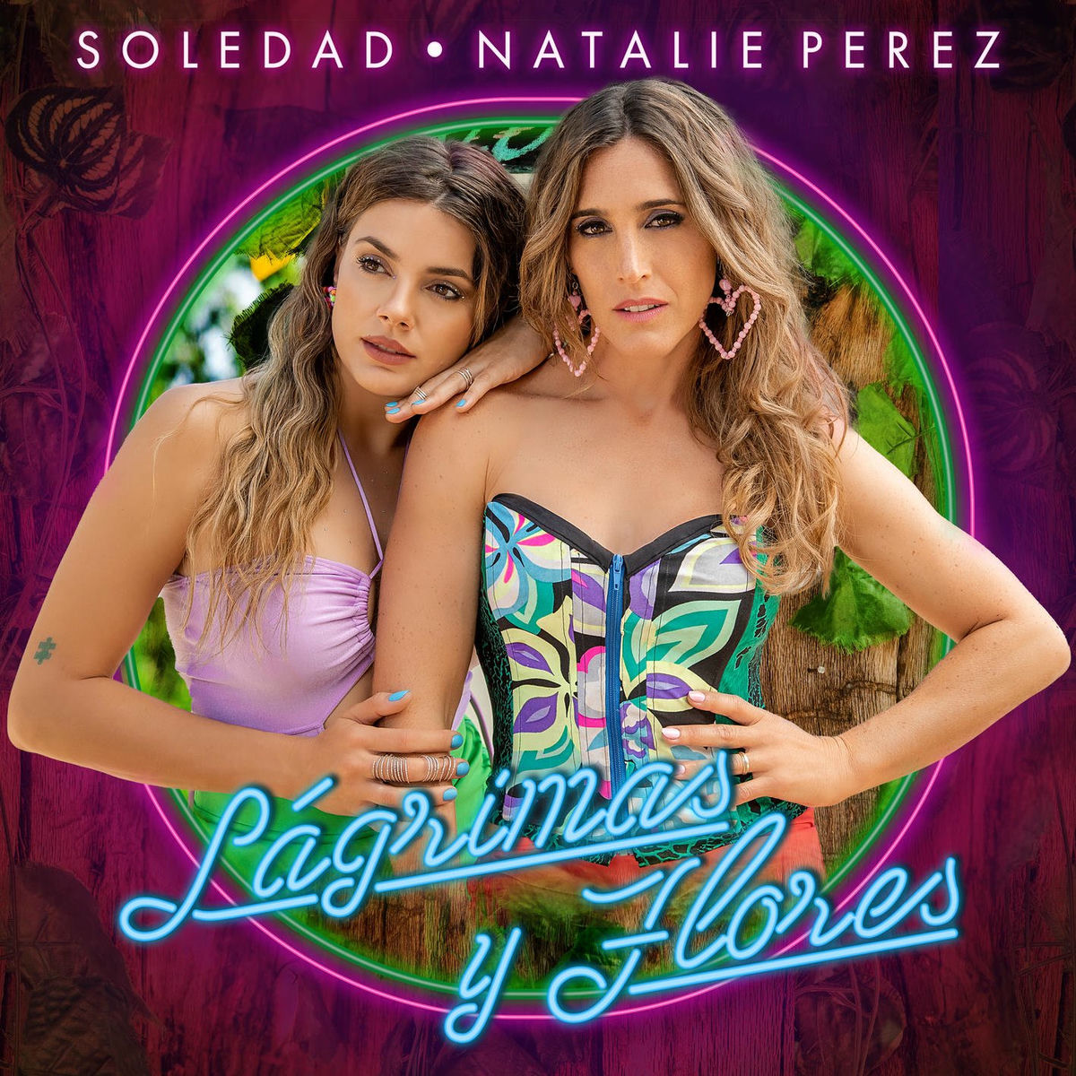 Album cover of Lágrimas y Flores (feat. Natalie Perez)