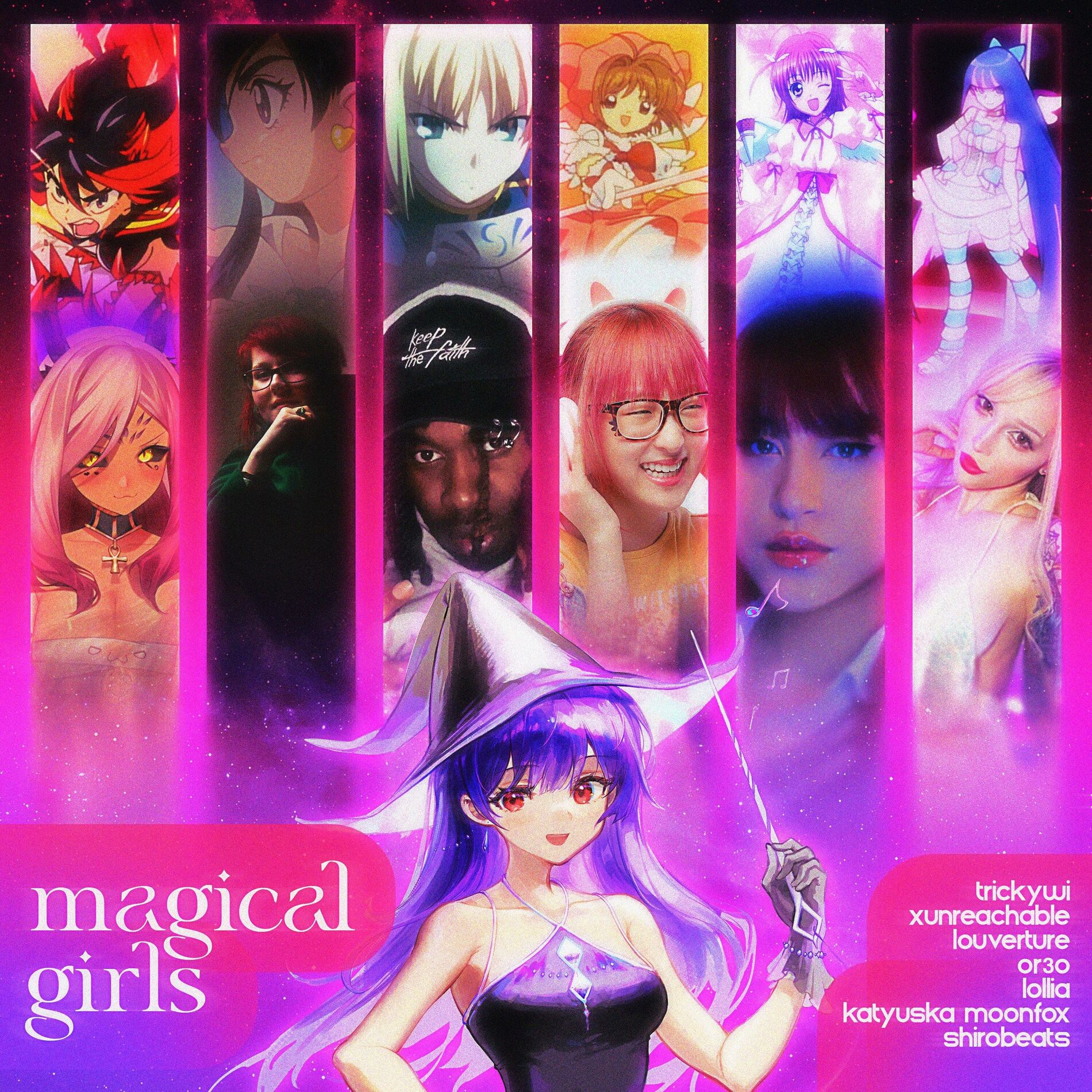 Album cover of Magical Girls (feat. OR3O, Trickywi, xUnreachablee, Katyuska MoonFox & NOIZZ.)