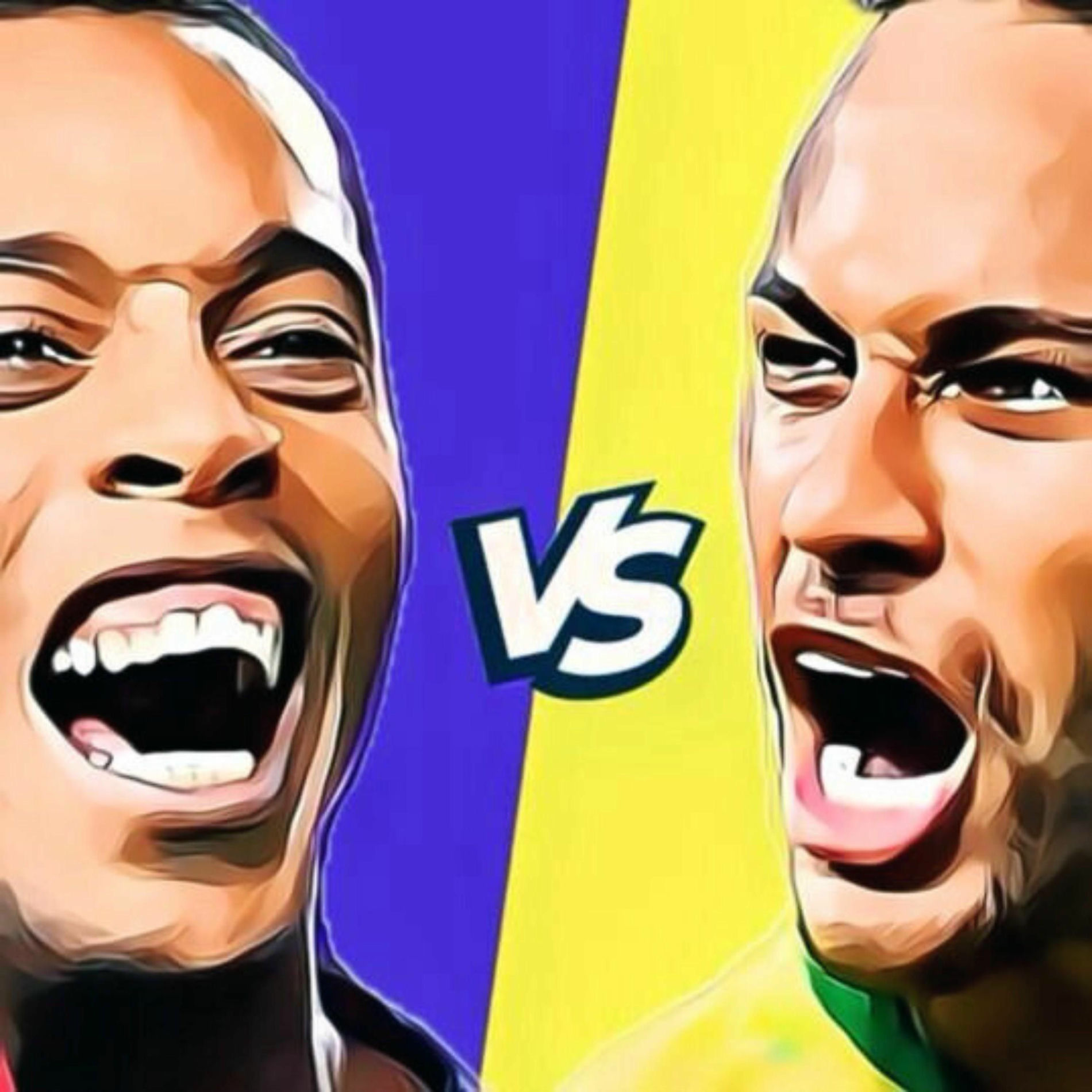 Album cover of Neymar vs Ronaldinho Gaúcho (Batalha de Rap) (feat. FutParódias)
