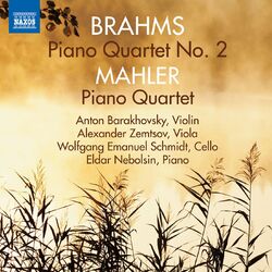 Cover of Brahms & Mahler: Piano Quartets