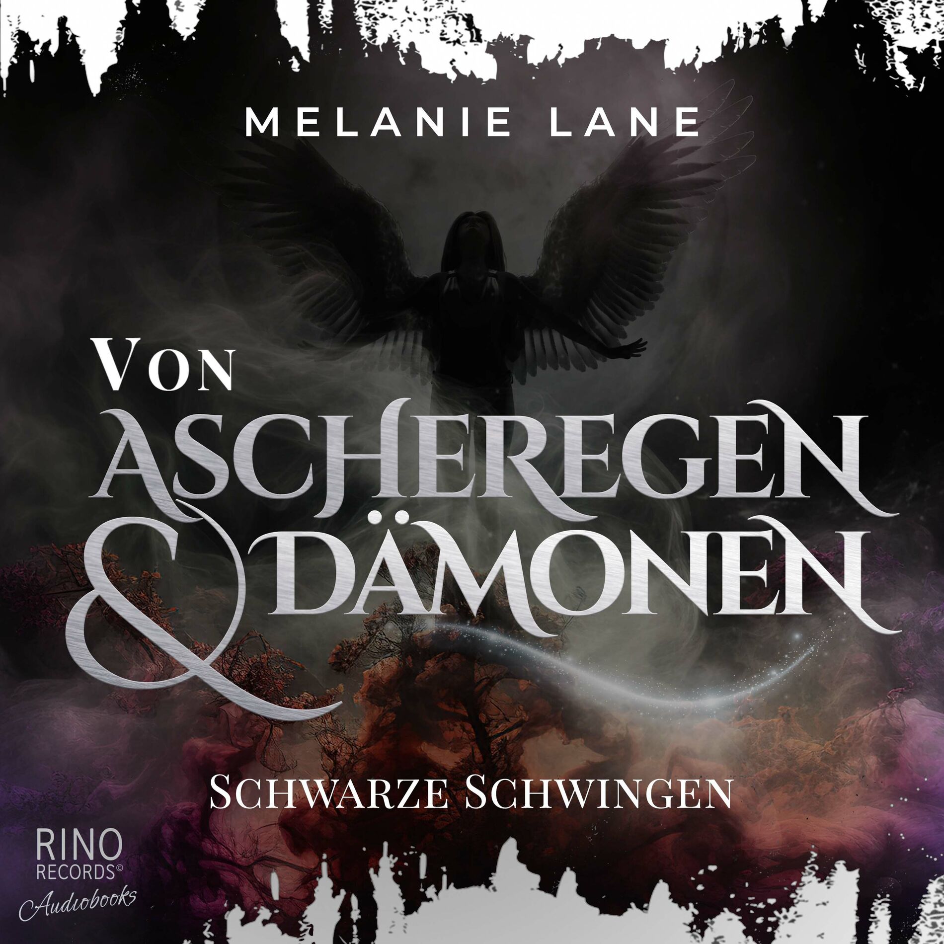 Album cover of Von Ascheregen & Dämonen - Schwarze Schwingen (Die Geschichte der Anderswelt 5)