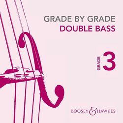 Cover of Grade by Grade | Double Bass – Grade 3