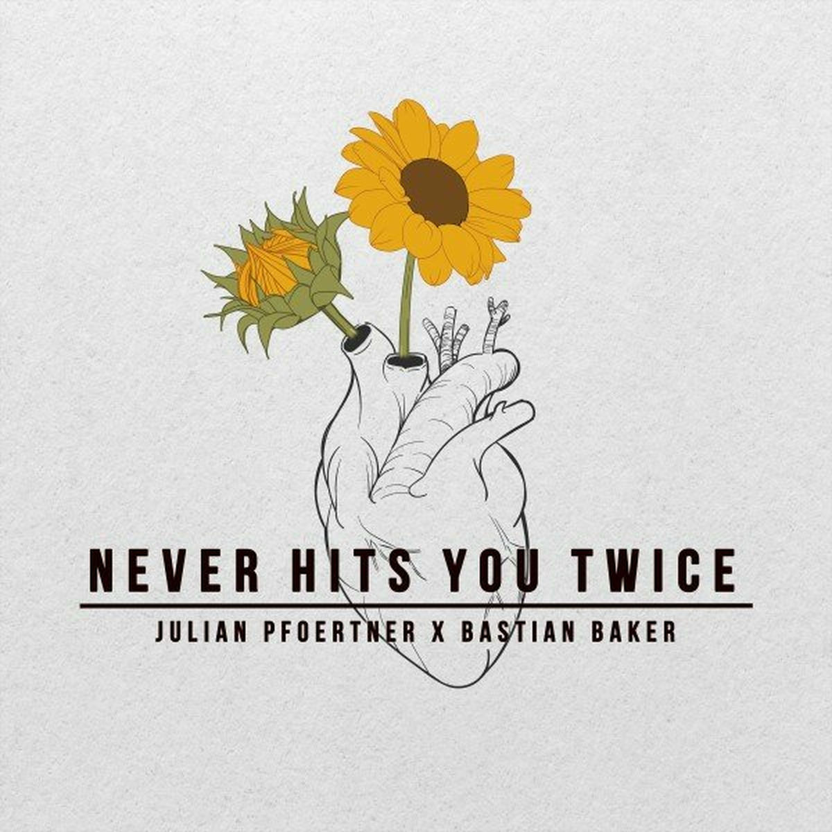 Album cover of Never Hits You Twice