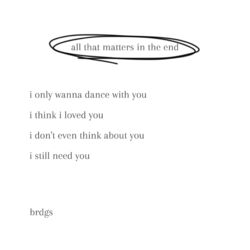 Cover of All That Matters In The End EP