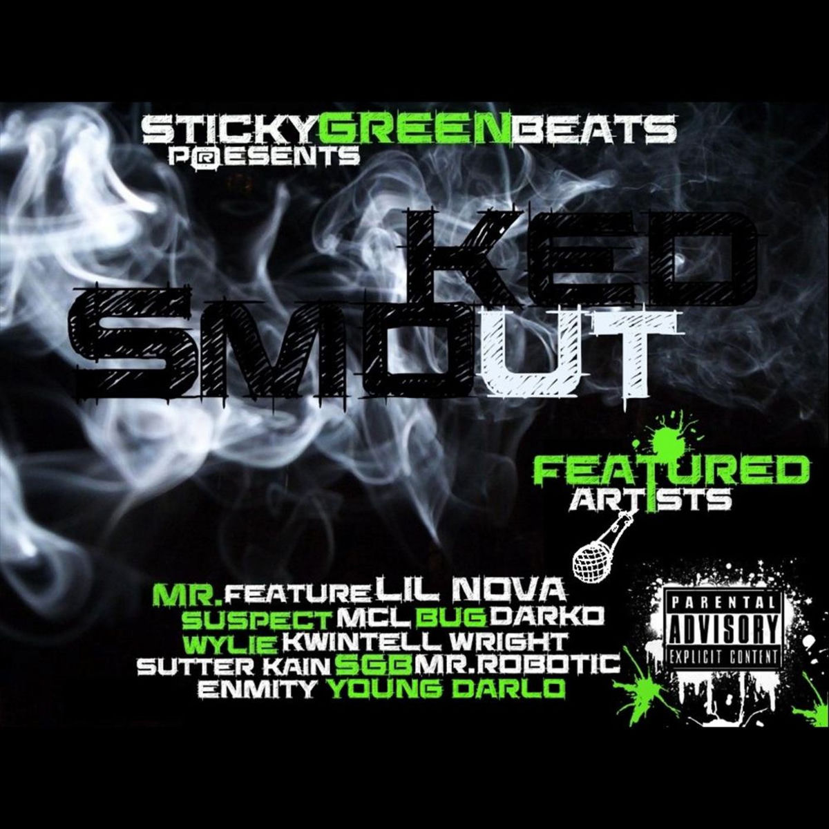 Album cover of Sticky Green Beats Presents: Smoked Out