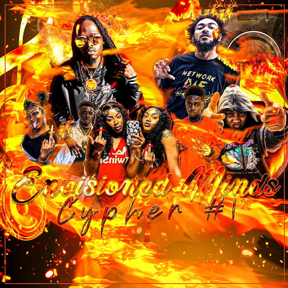Album cover of Envisioned Minds Cypher #1