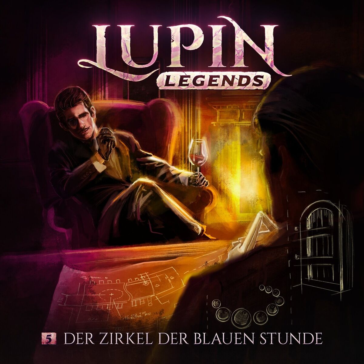 Album cover of Folge 5: Der Zirkel der blauen Stunde