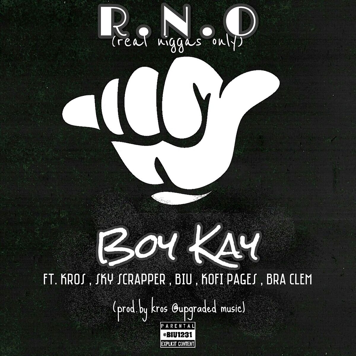Album cover of RNO (Real Niggaz Only)