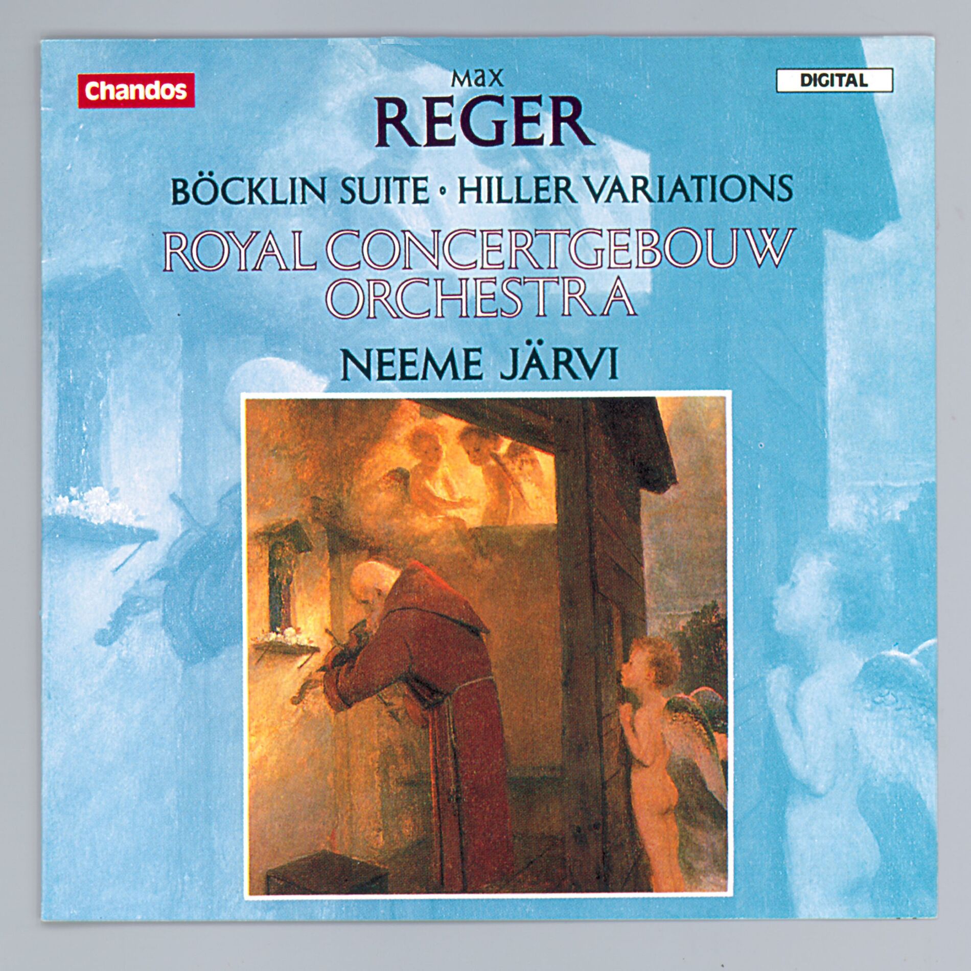 Album cover of Reger: Four Tone Poems after Arnold Böcklin & Variations and Fugue on a Theme of Johann Adam Hiller