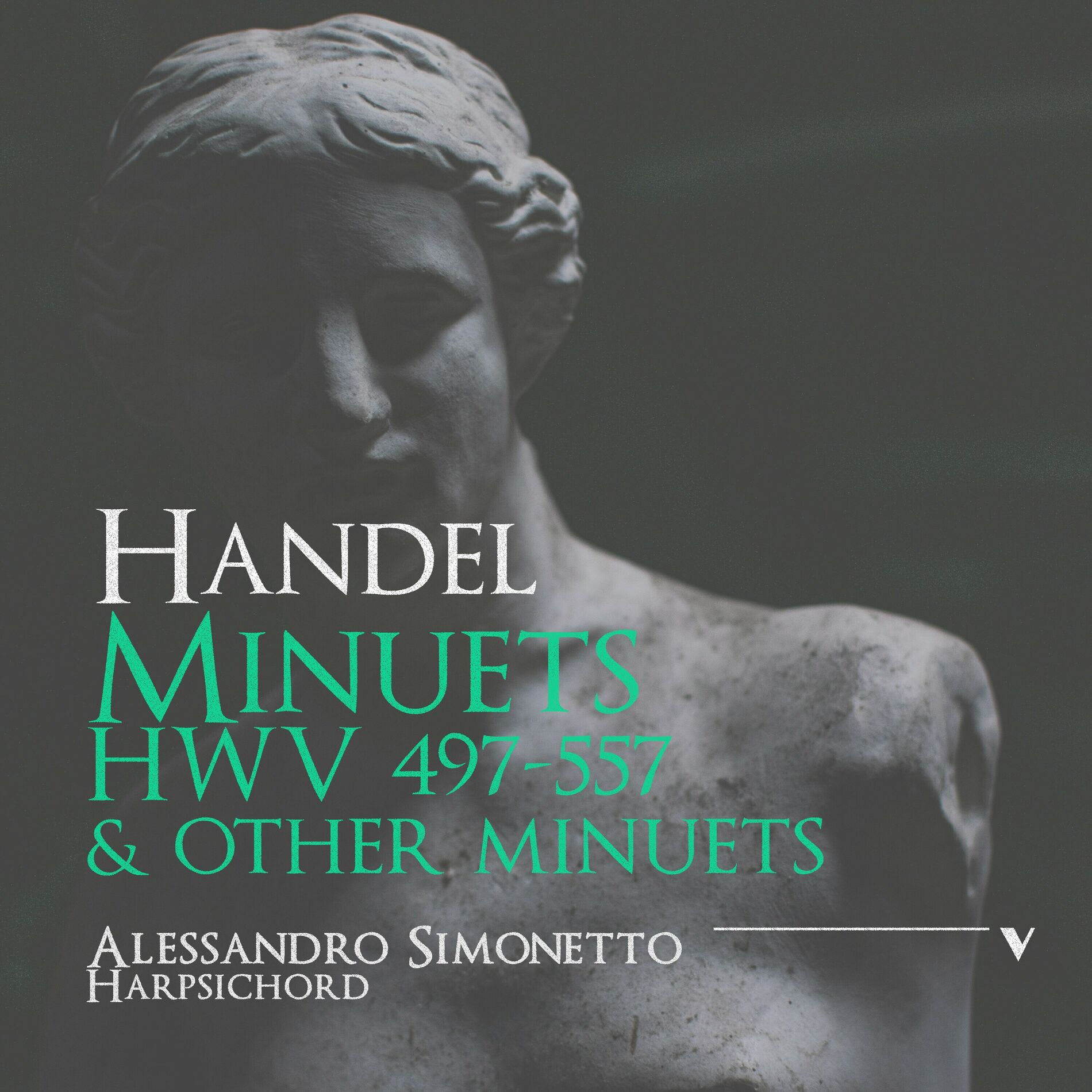 Album cover of Handel: Minuets for keyboard, HWV 497-557