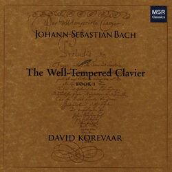 Cover of J.S. Bach: The Well-Tempered Clavier, Book I