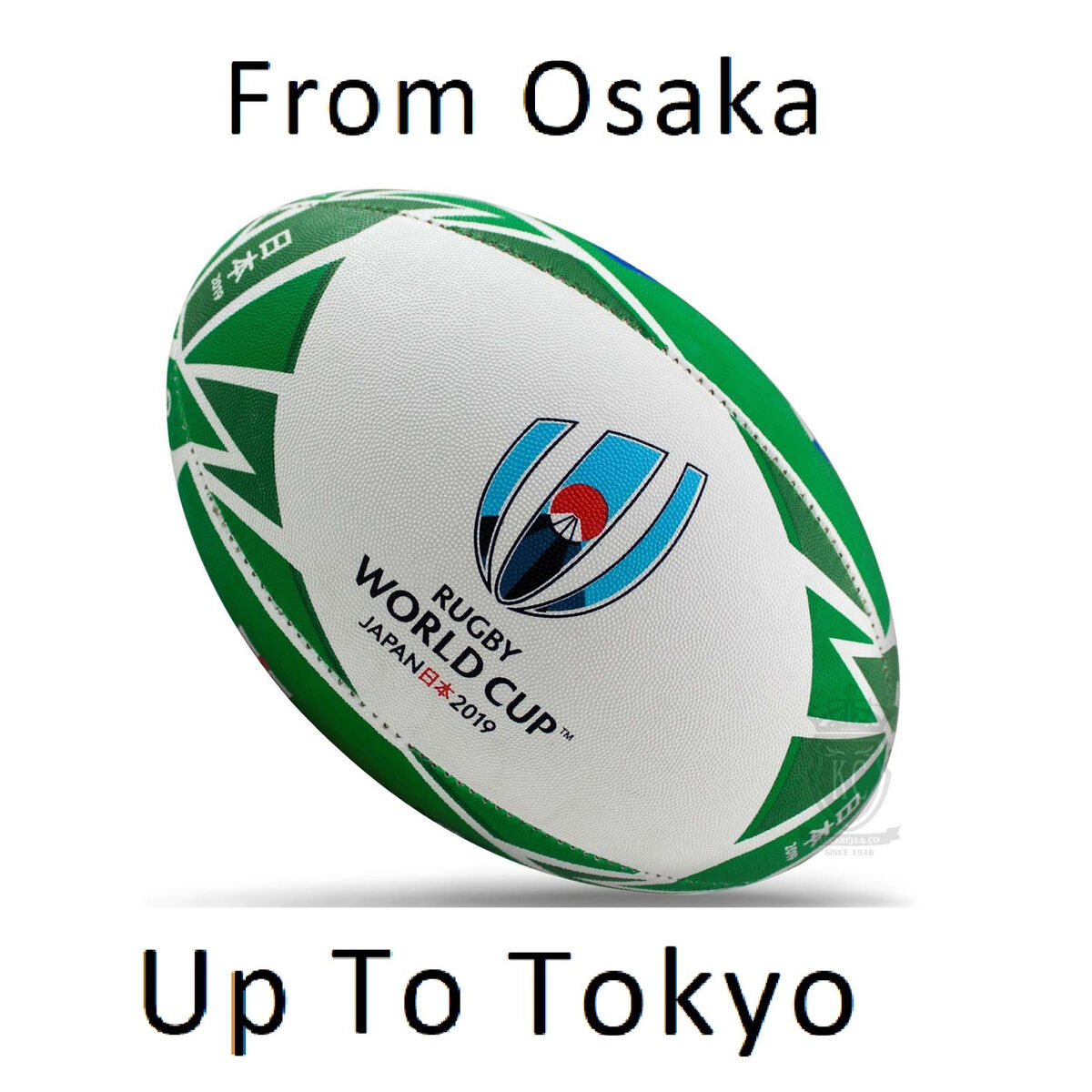 Album cover of From Osaka up to Tokyo (Irish Rugby Song)