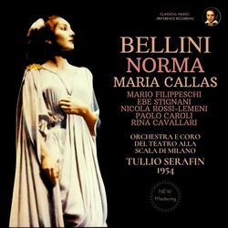 Cover of Bellini: Norma by Maria Callas (2023 Remastered, Milan 1954)