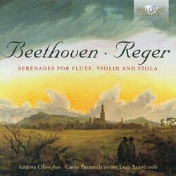 Cover of Reger, Beethoven: Serenades for Flute, Violin and Viola