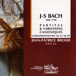 Cover of Bach : Partitas & variations canoniques