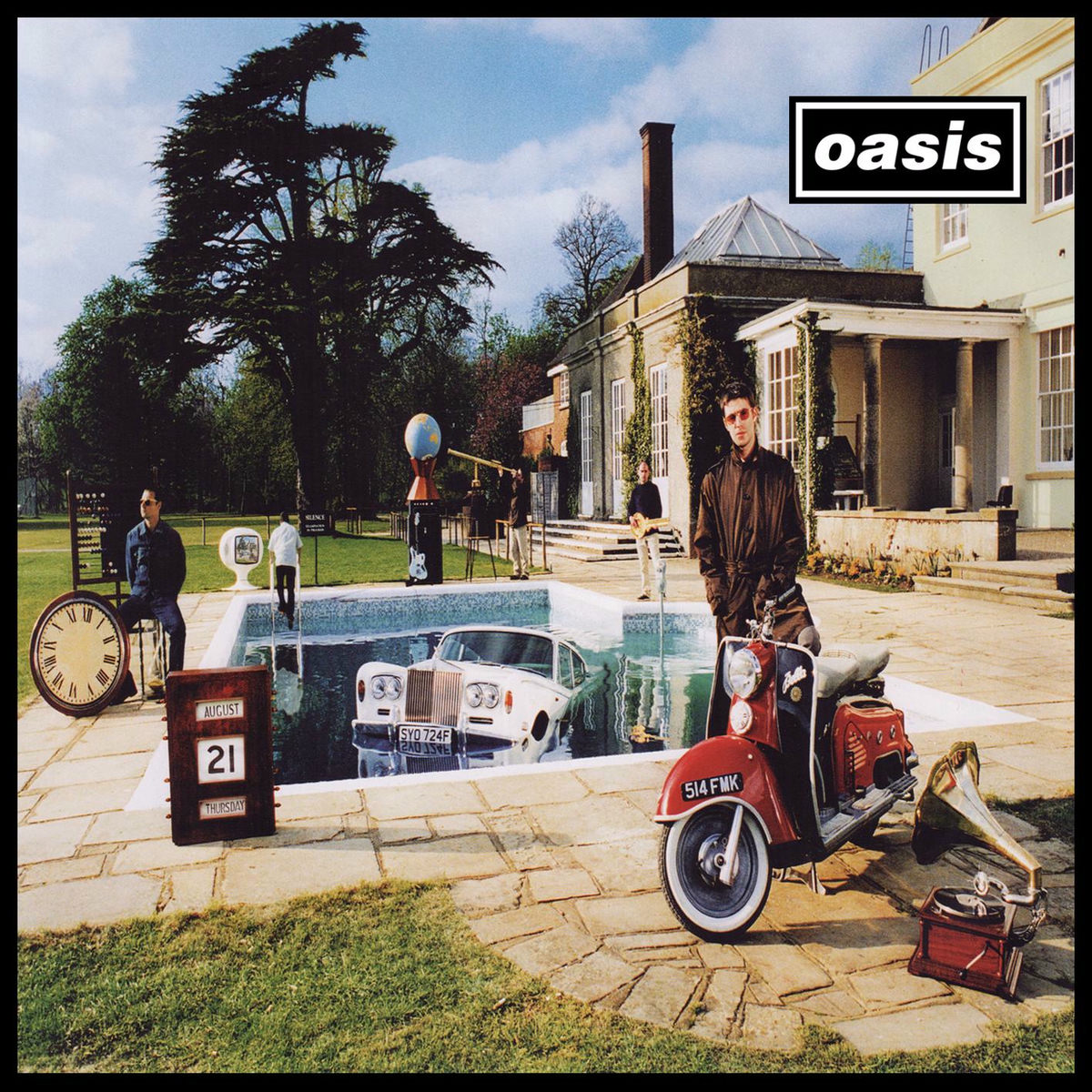 OASIS - BE HERE NOW 台湾・中国盤　CD OASIS - BE HERE NOW 台湾・中国盤 CD OASIS - BE HERE NOW 台湾・中国