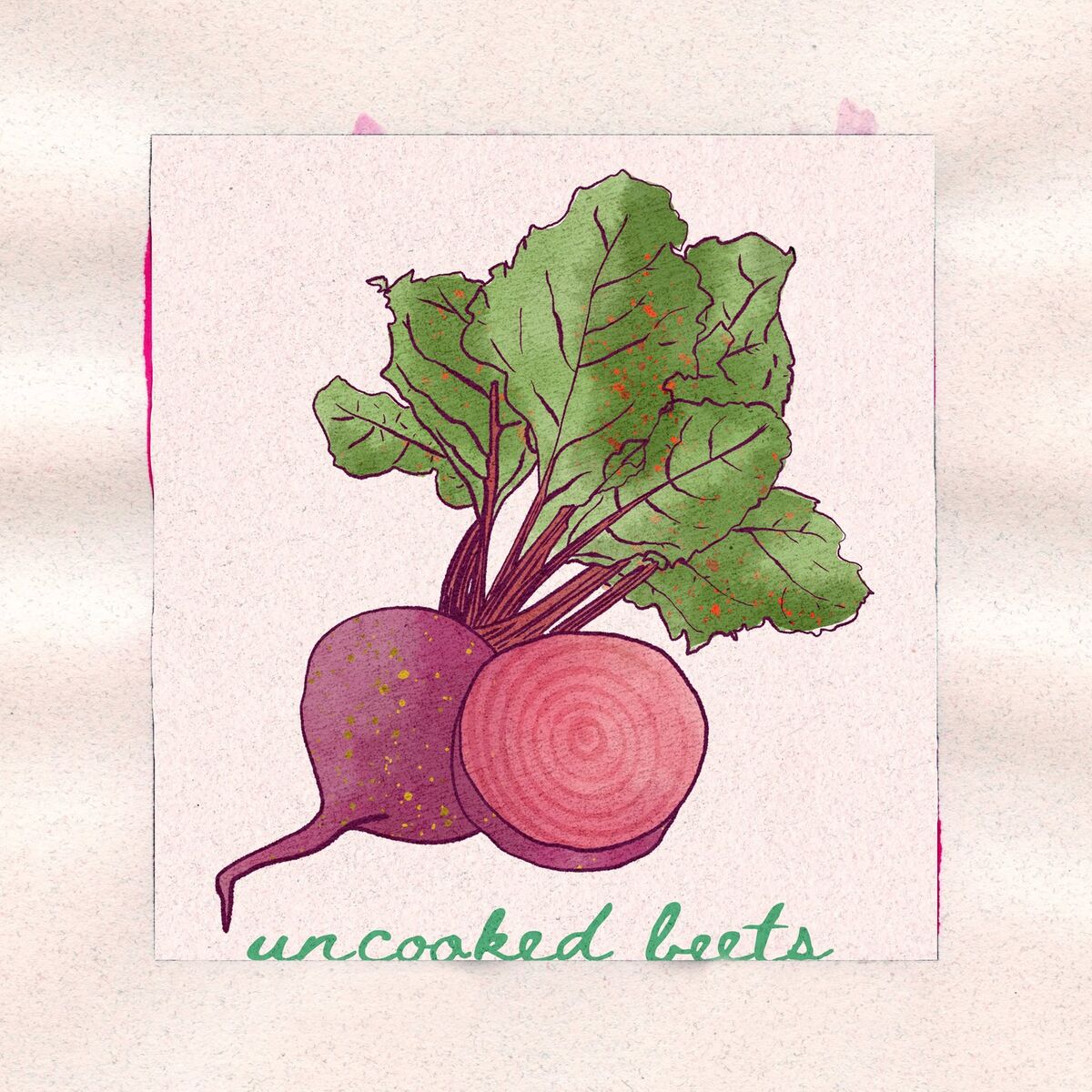 Album cover of uncooked beets