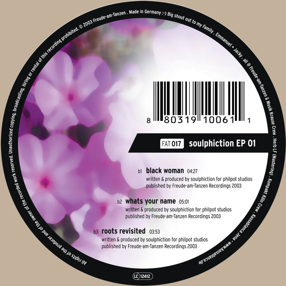 Picture of Soulphiction EP 01