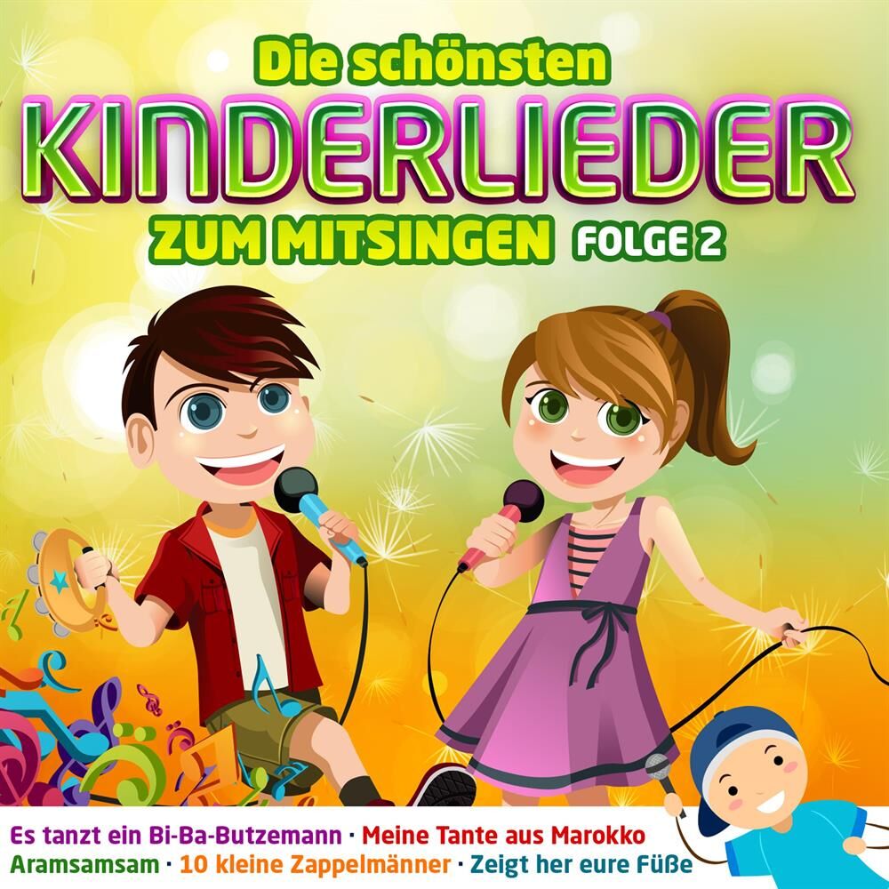Picture of Die schönsten Kinderlieder zum Mitsingen - Folge 2