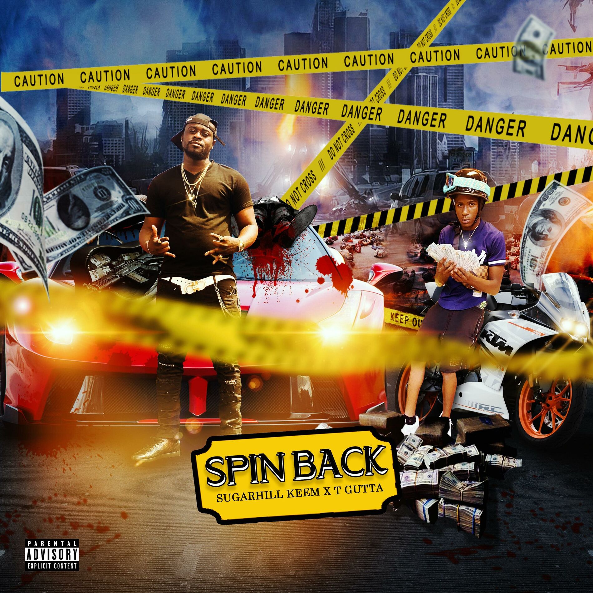 Album cover of Spin Back (feat. SugarHill Keem)
