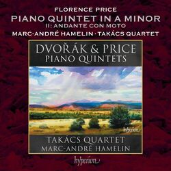 Cover of Price: Piano Quintet in A Minor: II. Andante con moto