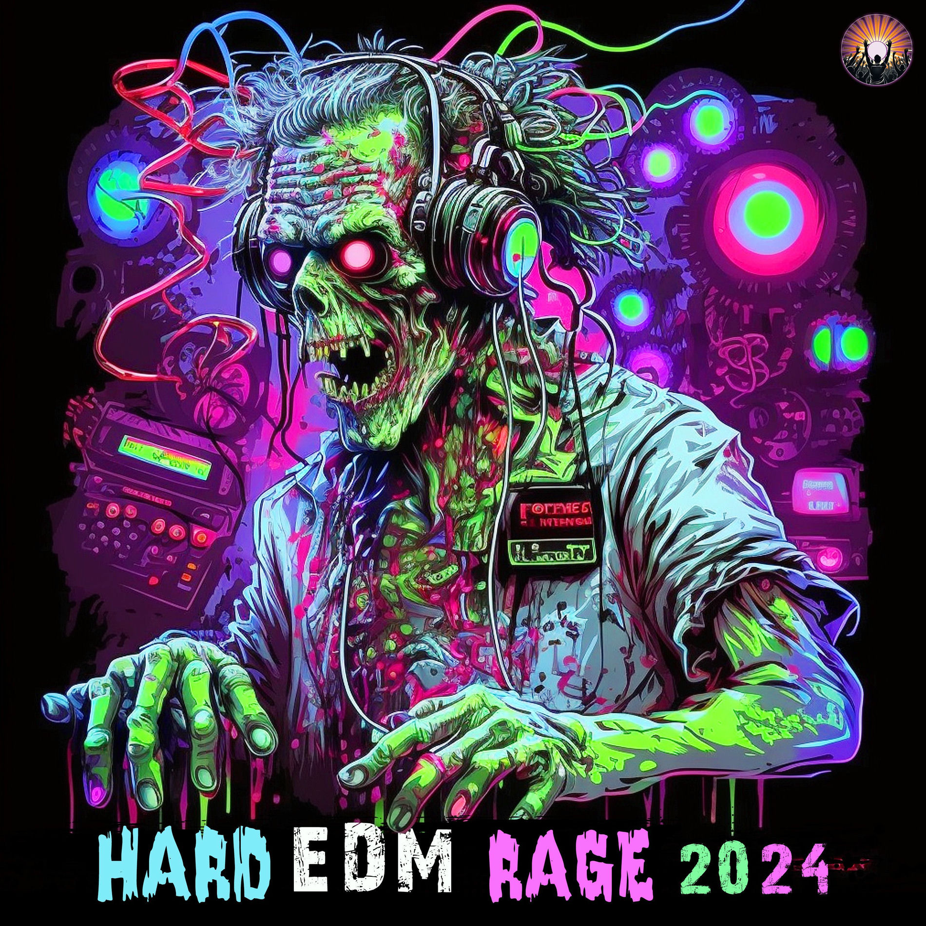 Album cover of Hard EDM Rage 2024