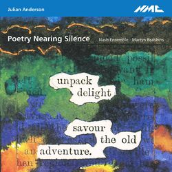Cover of Poetry Nearing Silence