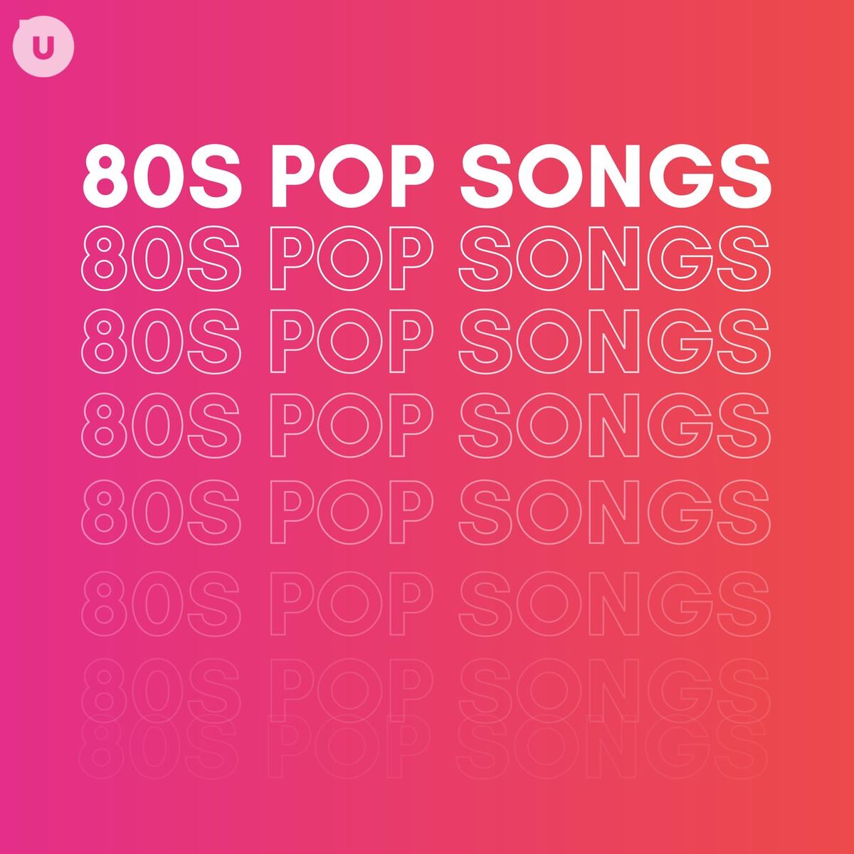 Album cover of 80s Pop Songs by uDiscover