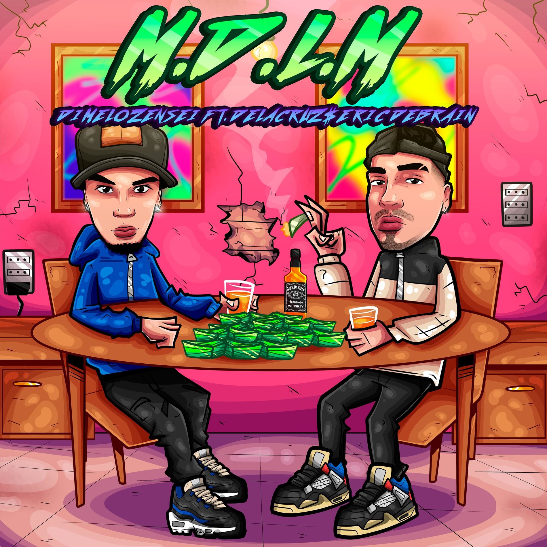 Album cover of M.D.L.M (feat. Delacruz & Dimelozensei)