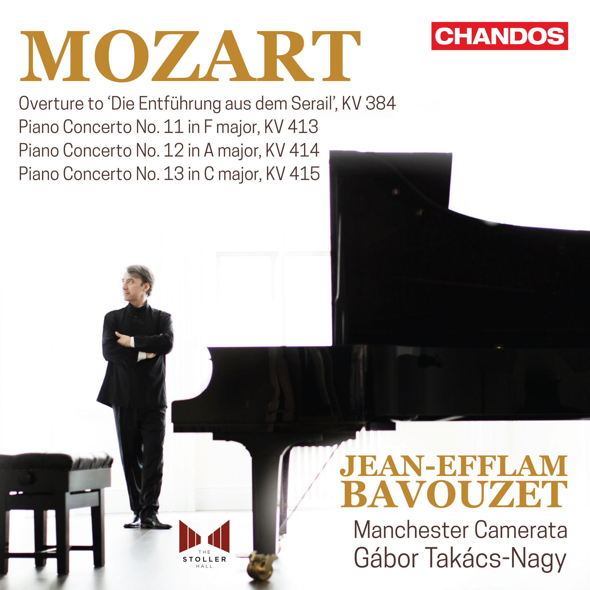 Album cover of Mozart Piano Concertos 11, 12, & 13