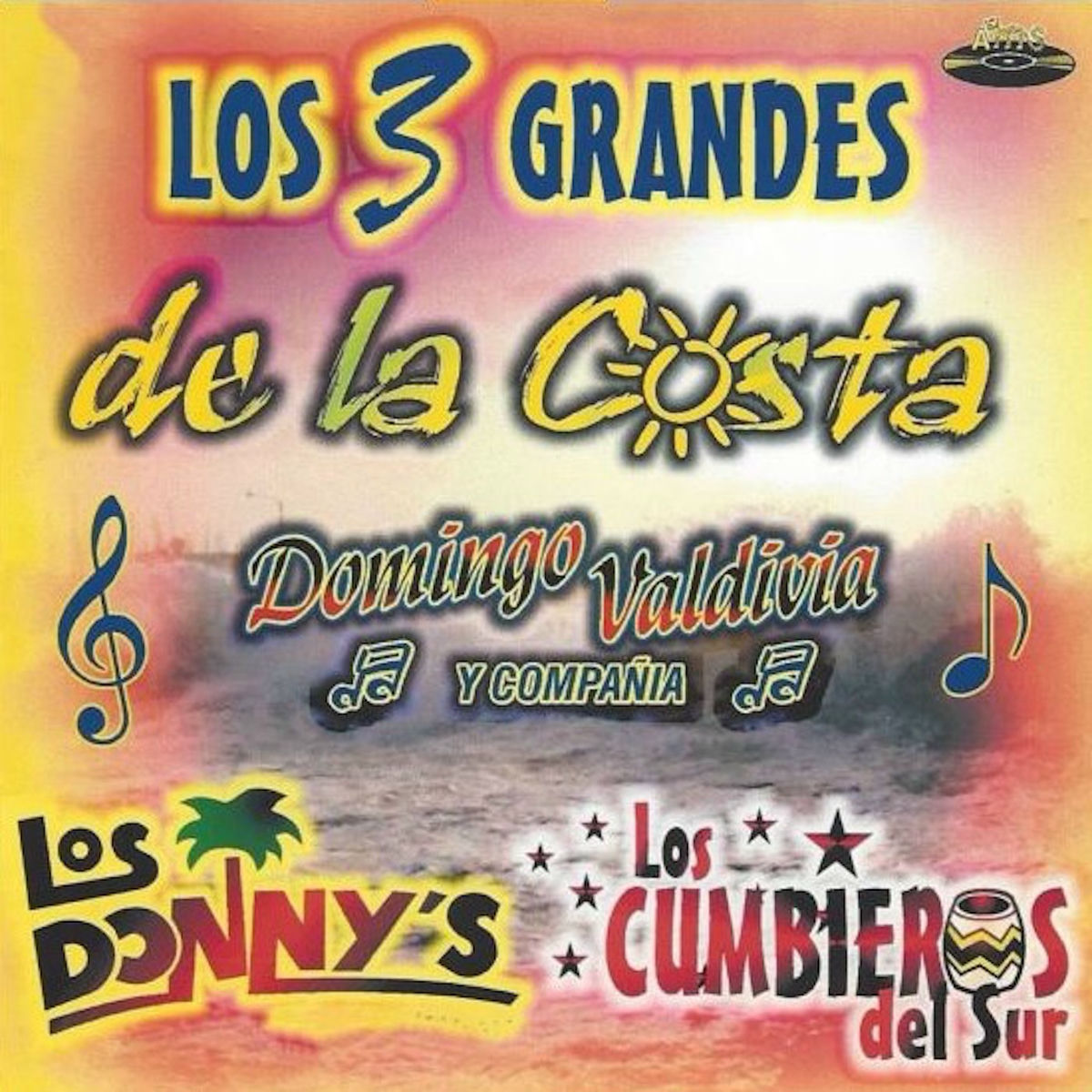 Album cover of Los 3 Grandes de la Costa