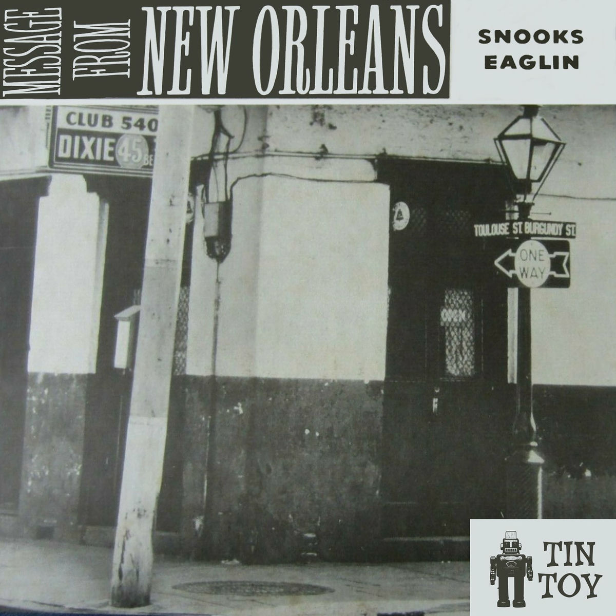 Album cover of Message from New Orleans