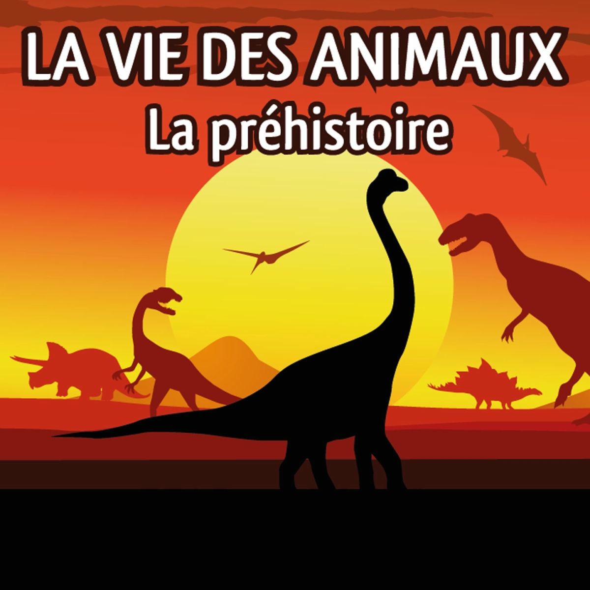 Album cover of La vie des animaux (La préhistoire)