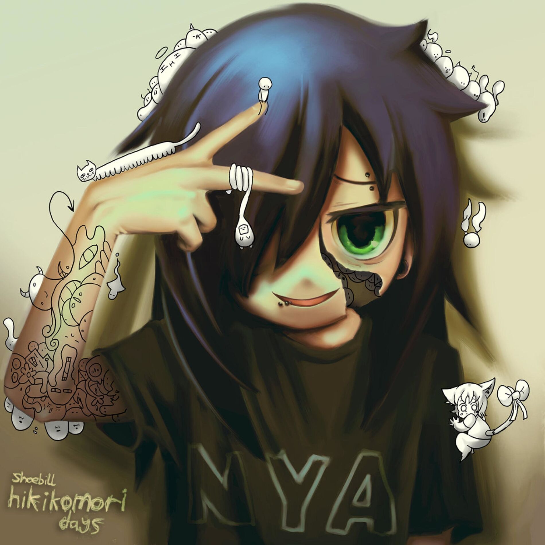 Album cover of hikikomori days