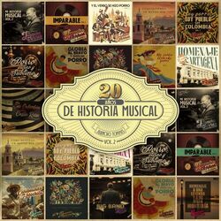 Cover of 20 Años de historia musical Volumen 2