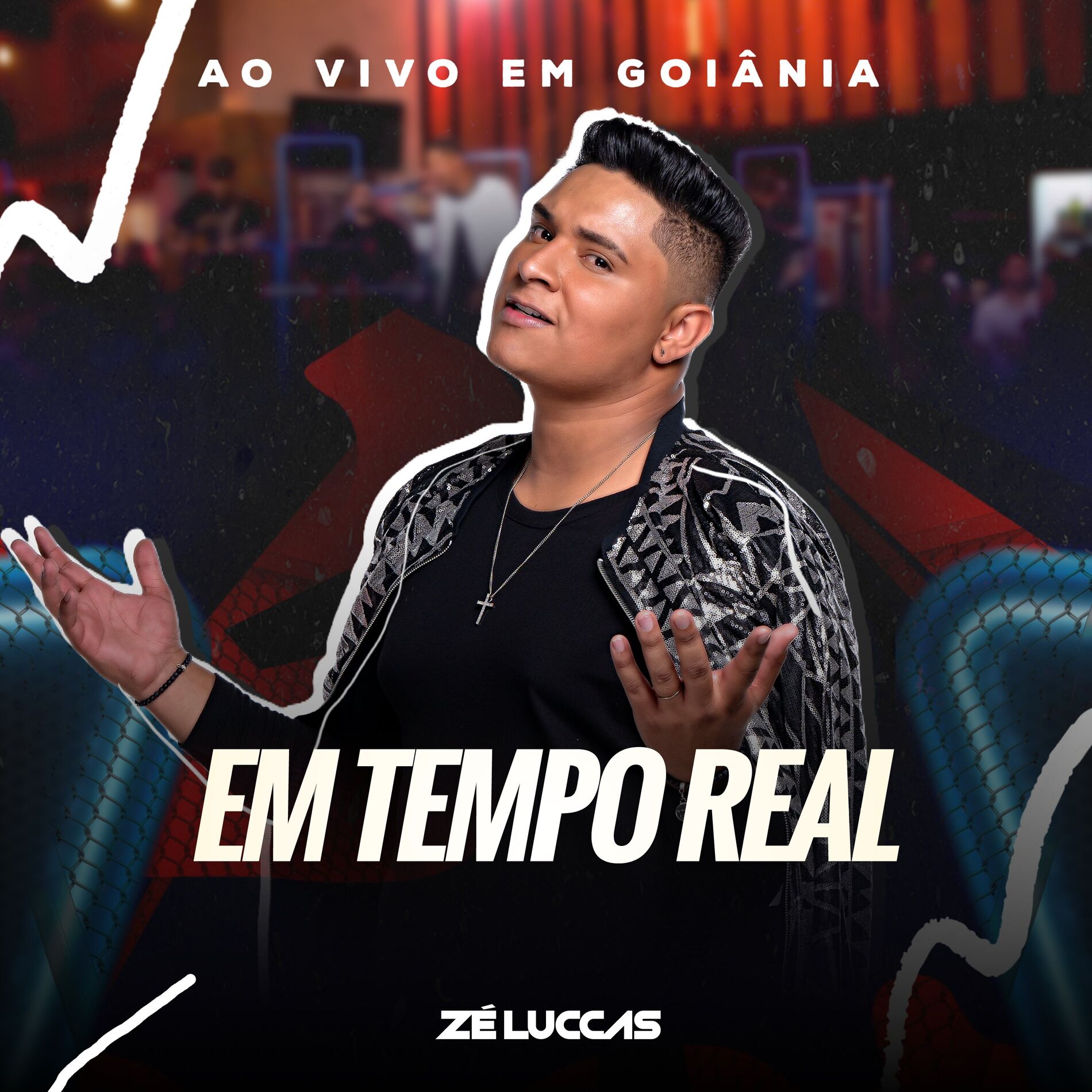 Album cover of Em Tempo Real (Ao Vivo em Goiânia)