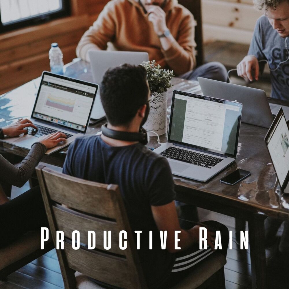 Picture of Productive Rain: Theta Waves with Binaural Work Melodies