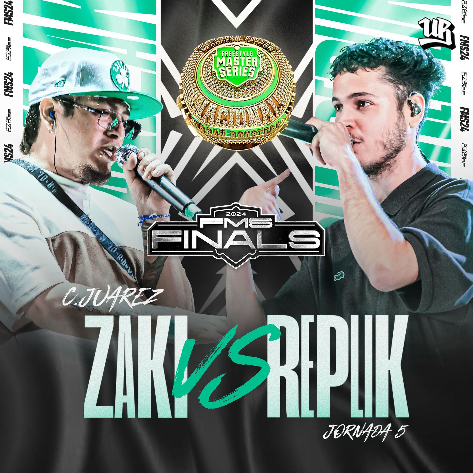 Album cover of Replik Vs Zaki - FMS CARIBE T2 24/25 Jornada 5 (Live)