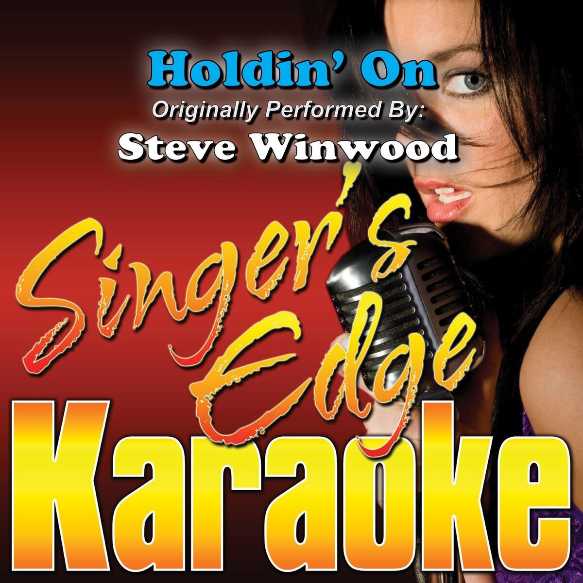 Album cover of Holdin' On (Originally Performed by Steve Winwood) [Karaoke Version]