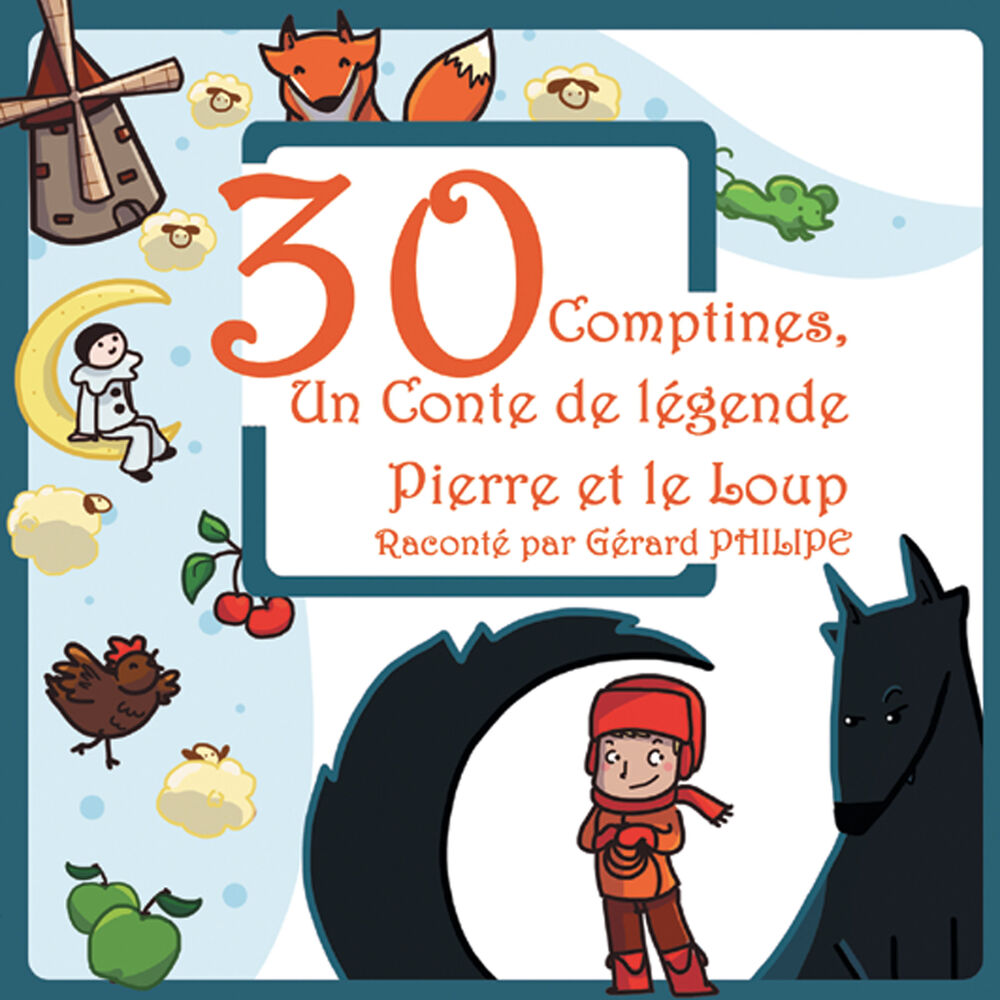Picture of 30 comptines & Un conte de légende: Pierre et le loup