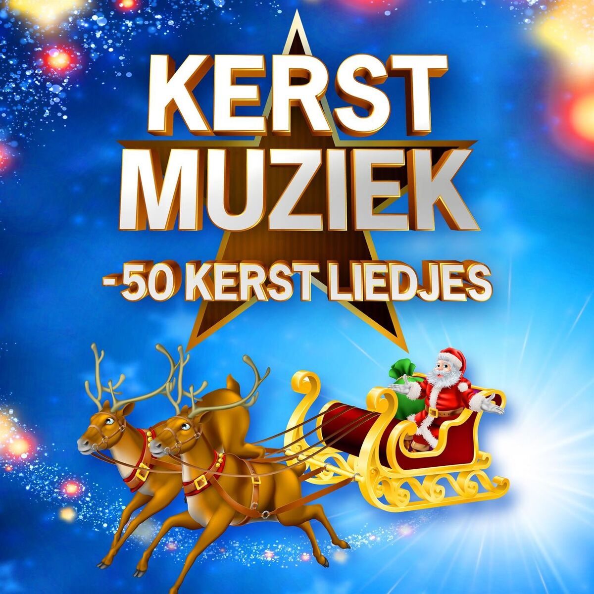 Album cover of Kerst muziek - 50 kerst liedjes