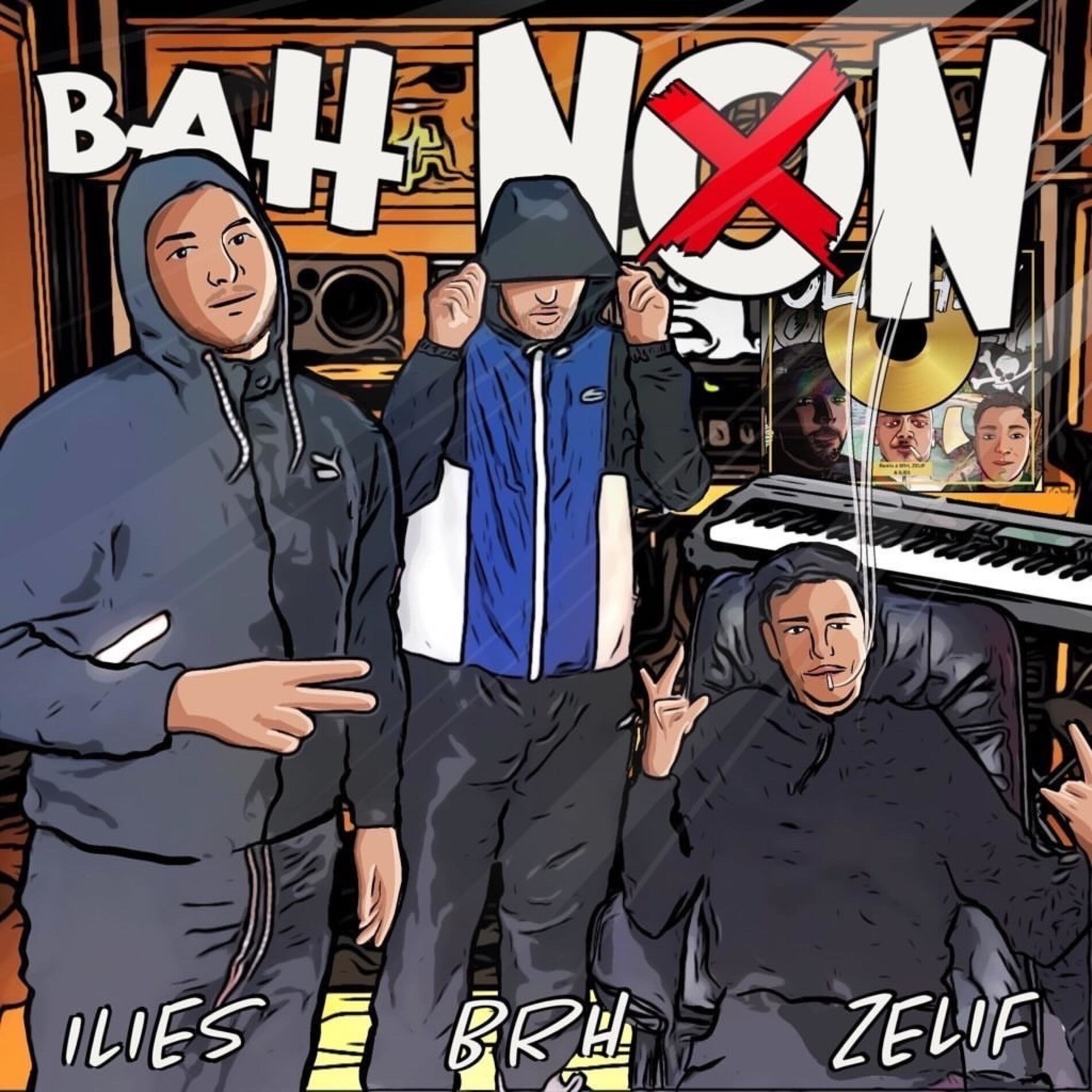 Album cover of Bah non (feat. Zelif & Ilies)