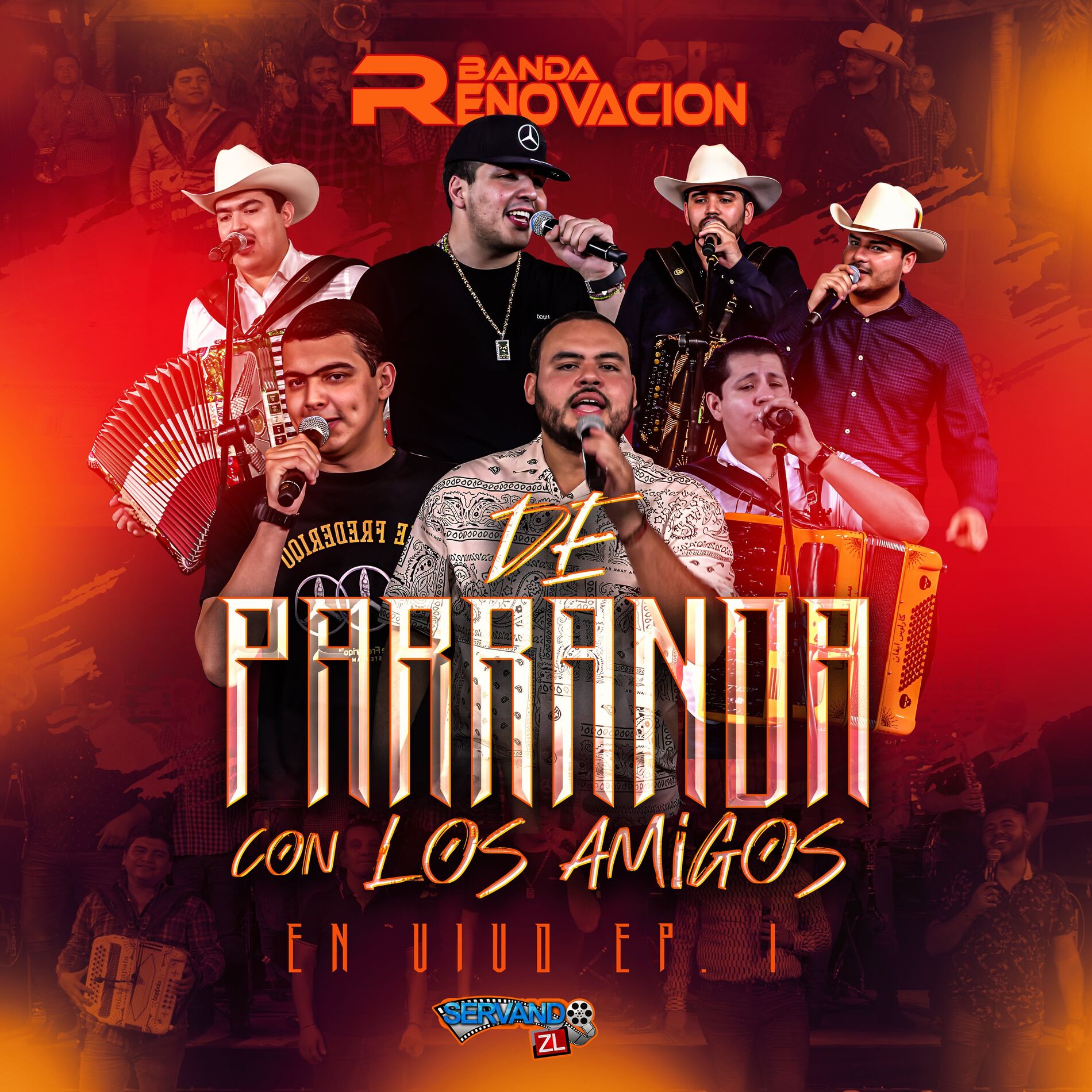 Album cover of De Parranda Con Los Amigos (En Vivo)