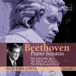 Cover of Beethoven: Piano Sonatas, Vol. 4 - Nos. 4, 9 & 10