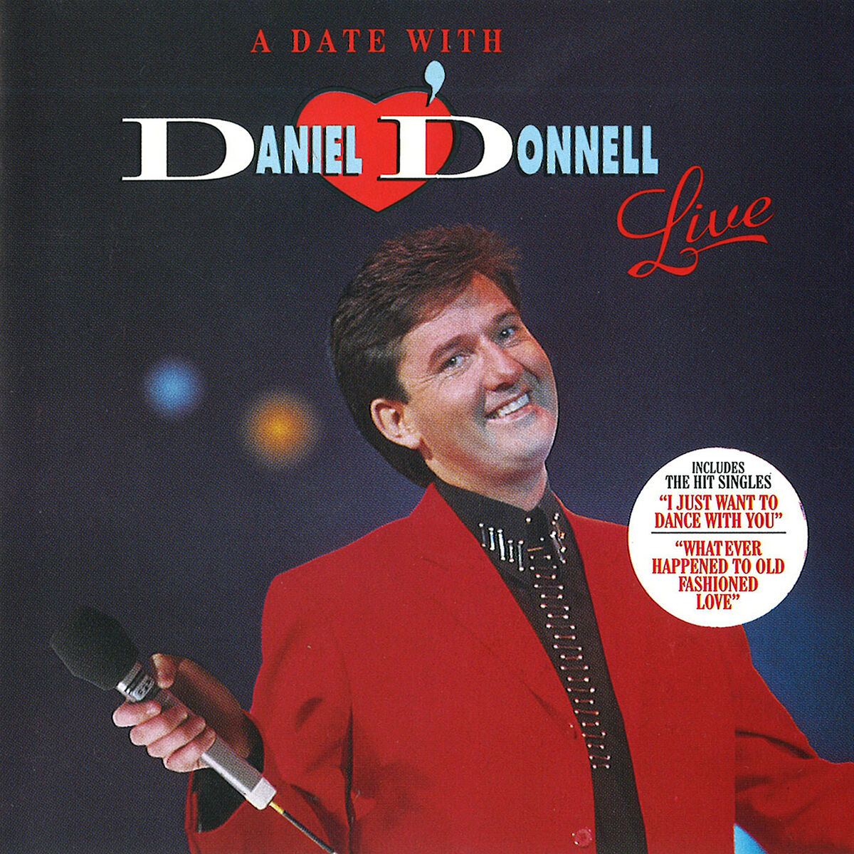 Album cover of A Date with Daniel O'donnell Live