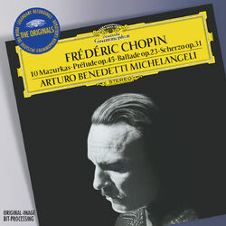 Cover of Chopin: 10 Mazurkas; Prélude Op.45; Ballade Op.23; Scherzo Op.31