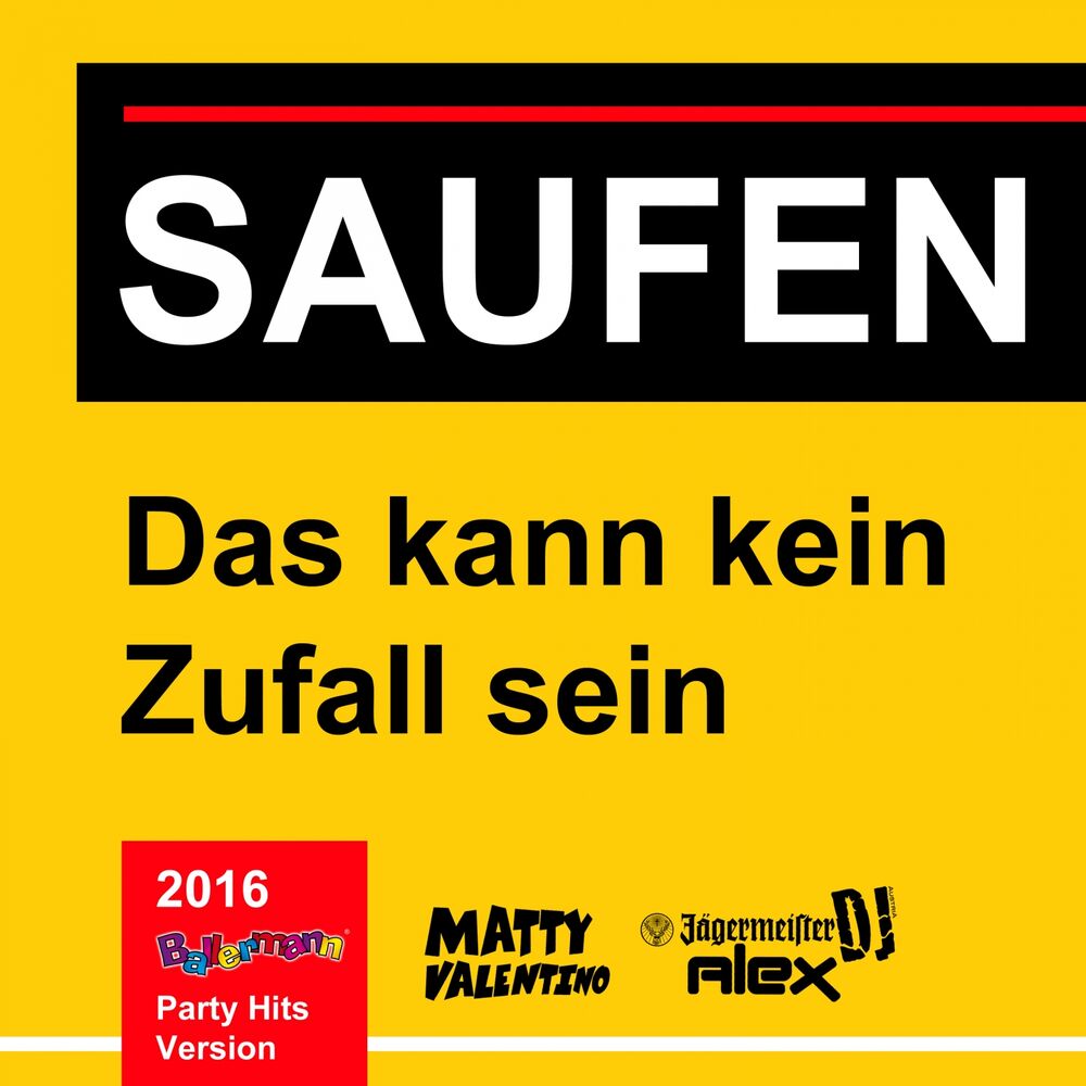 Picture of Das kann kein Zufall sein (Ballermann 2016 Party Hits Version)