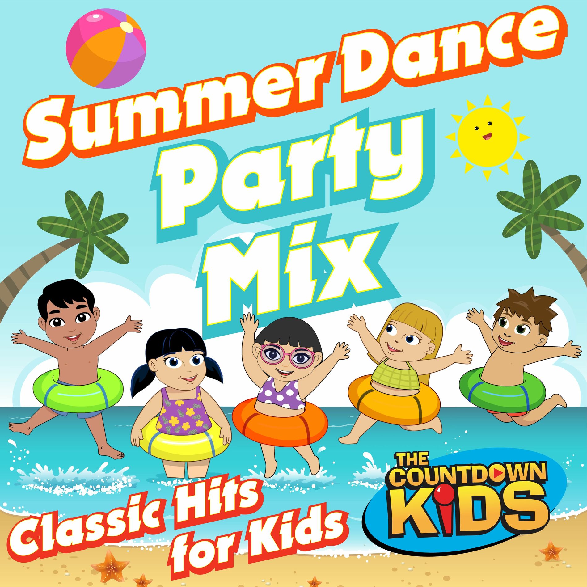 Album cover of Summer Dance Party Mix (Classic Hits for Kids)