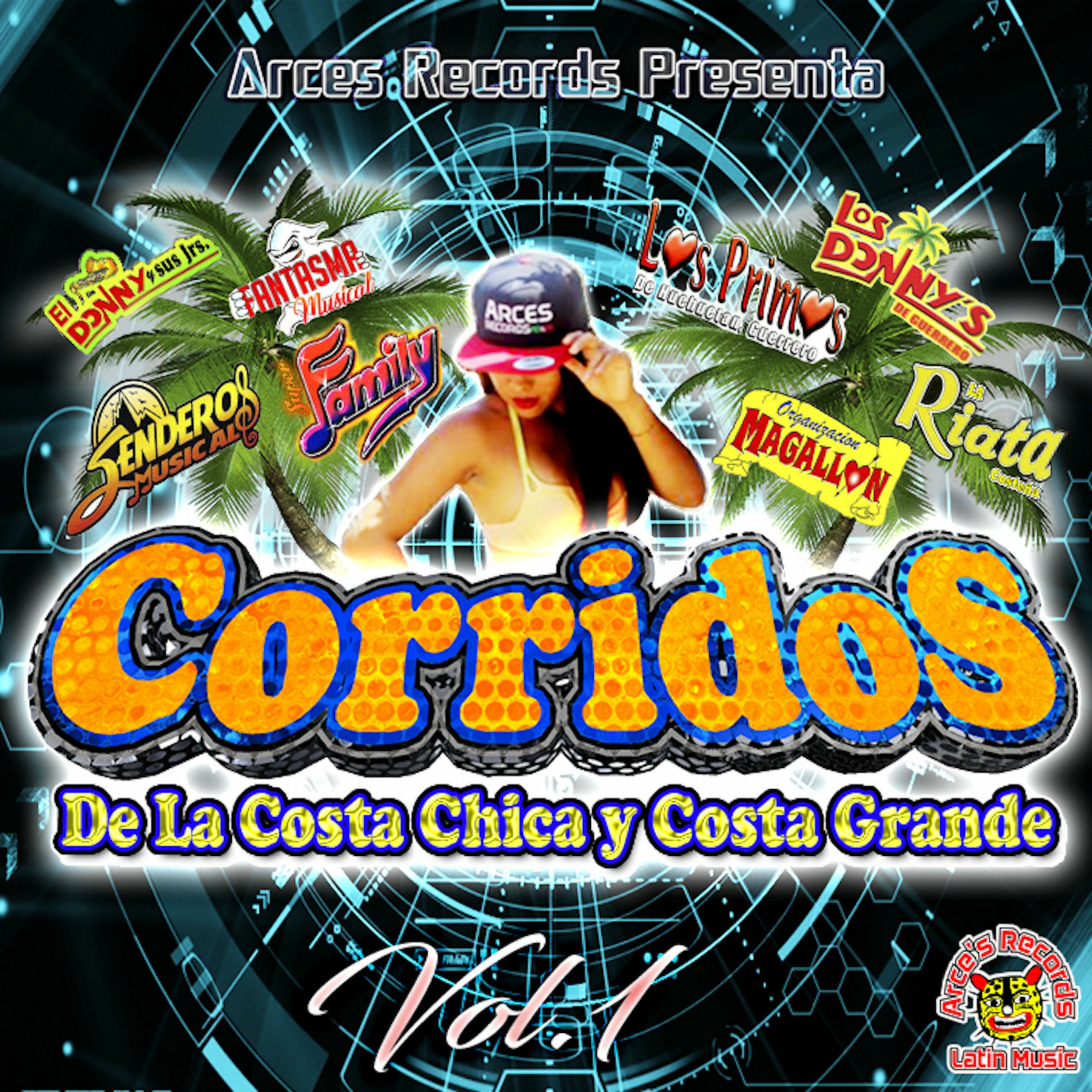 Album cover of Corridos De La Costa Chica y Costa Grande Vol. 1